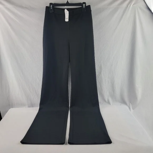 NWT S Betro B0607003 black pull on pants   high rise 33" Inseam size small - Picture 2 of 5